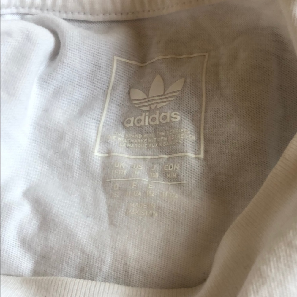 WHITE ADIDAS T-SHIRT - Picture 3 of 3